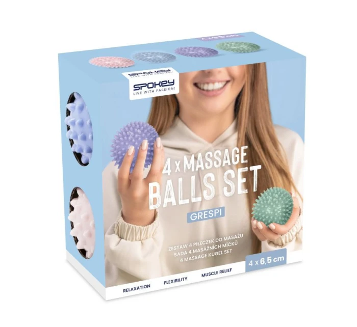 SPORT Sada 4 ks Mix barev model 21915164 - Spokey SPORT Sada 4 ks Mix barev model 21915164 - Spokey