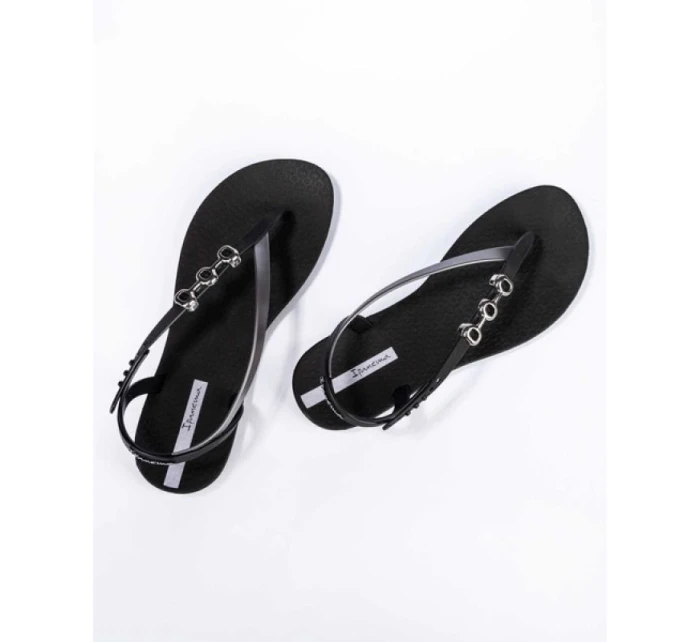 Sandal Rio  damskie modne wygodne czarne dámské model 21359802 - Ipanema