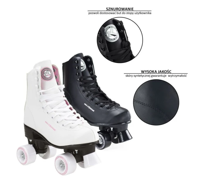 Kolečkové brusle Nils Extreme NQ8400S Black r.38