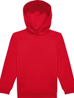 B&C ID.333 Hoodie /kids Dětská mikina s kapucí 01.K333 red