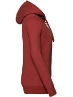 Russell Athletic 263F Dámská melírovaná mikina s kapucí "Authentic " 10.263F brick red melange Russell Athletic 263F Dámská melírovaná mikina s kapucí "Authentic " 10.263F brick red melange