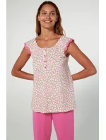 Vamp - Pyžamo s knoflíkovou légou 20251 - Vamp