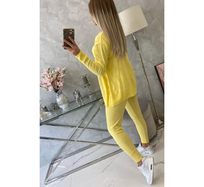 Sada svetrů 3-dílná žlutá Sada svetrů 3-dílná žlutá