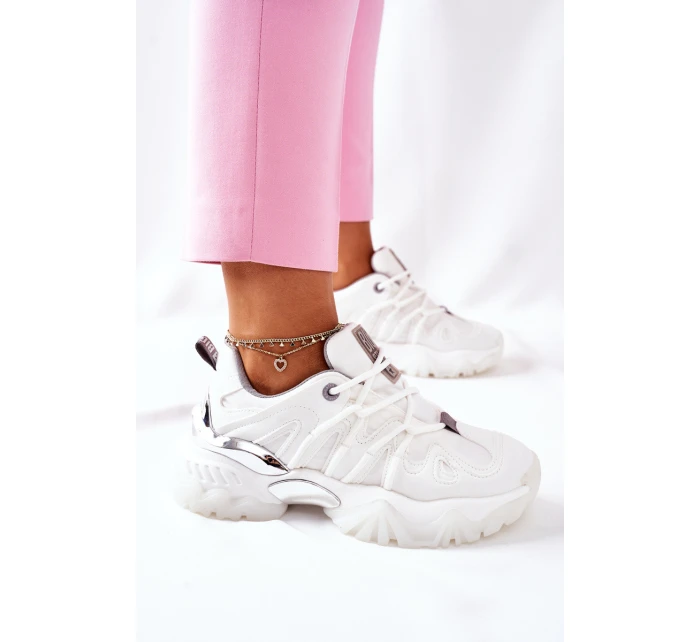 Dámské Sportovní Obuv Memory Foam Big Star II274088 Bile Dámské Sportovní Obuv Memory Foam Big Star II274088 Bile