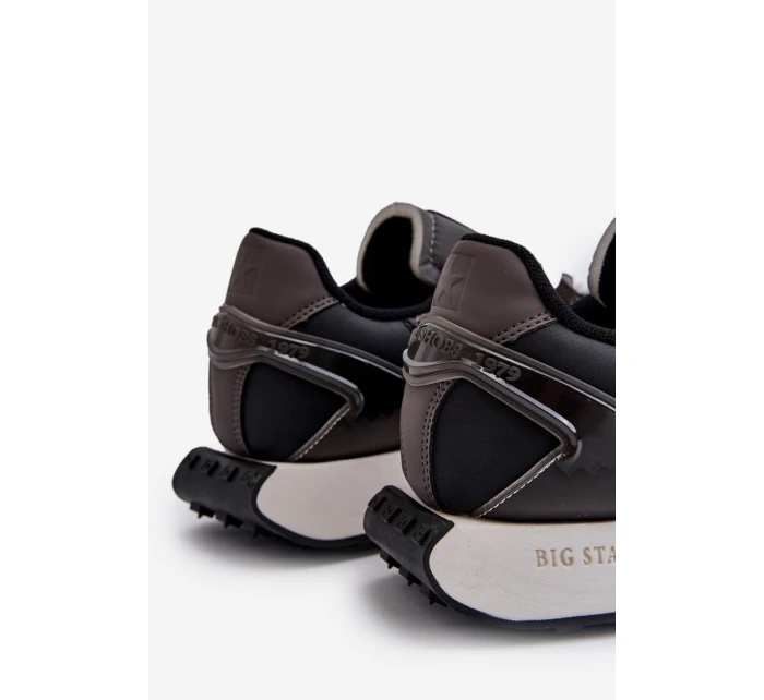 Sportovní pánské tenisky s paměťovou pěnou Memory Foam System Big Star NN174347 Černé