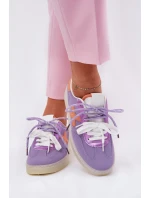 Nízké Dámské Sportovní Boty Fialové model 21685910 - Boto Nízké Dámské Sportovní Boty Fialové model 21685910 - Boto