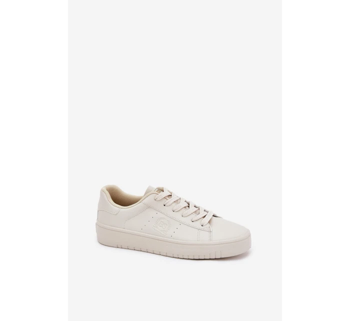 Nízké Dámské Tenisky Z Eko Kůže Big Star model 21686472 Béžové - Big Star Shoes