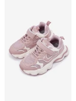 Dětské tenisky na silné podrážce růžové model 21692414 - Boto