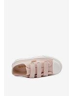 Dětské tenisky na suchý zip Big Star TT374174 Béžové