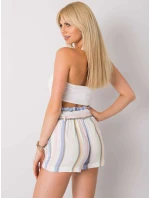 Šortky RO SN 2514.34P bílá a modrá Šortky RO SN 2514.34P bílá a modrá