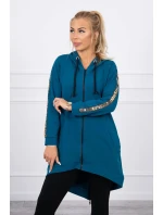 Dámská delší mikina se zipem na zádech Marine model 21345012 - Kesi Dámská delší mikina se zipem na zádech Marine model 21345012 - Kesi