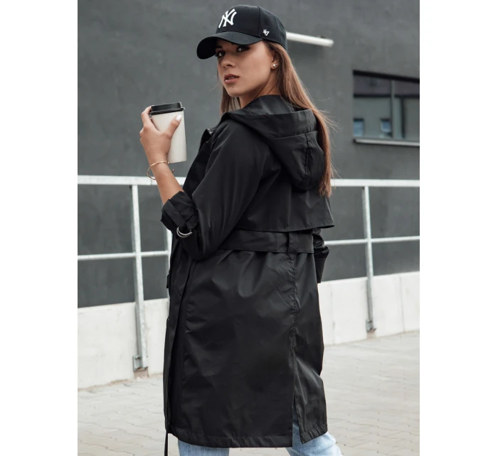 Dámská přechodná bunda parka MODERNS černá FashionStreet TY4390 Dámská přechodná bunda parka MODERNS černá FashionStreet TY4390