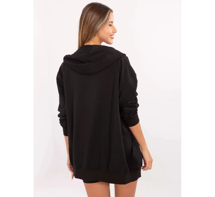 Černý dámský trojdílný komplet basic (7742)