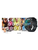 Černý silikonový řemínek model 21805561 - VELTORI