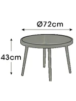 5DÍLNÁ SADA ZAHRADNÍHO NÁBYTKU MEDIOLAN 5DÍLNÁ SADA ZAHRADNÍHO NÁBYTKU MEDIOLAN