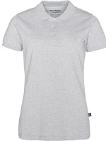Pure Waste PQW Dámské piqué polo z těžké bavlny 74.0PQW grey melange