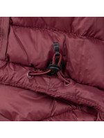 Dámská péřová bunda ALBERTA-W Tmavě červená - Kilpi