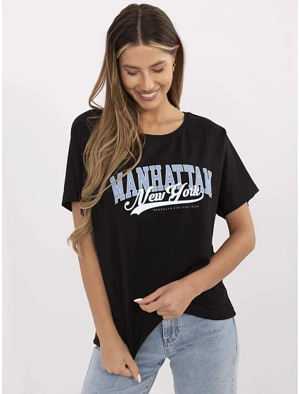 T shirt CLM TS model 21121875 czarny - FPrice T shirt CLM TS model 21121875 czarny - FPrice