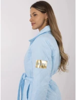Płaszcz MI PL model 20961880 jasny niebieski - FPrice Płaszcz MI PL model 20961880 jasny niebieski - FPrice