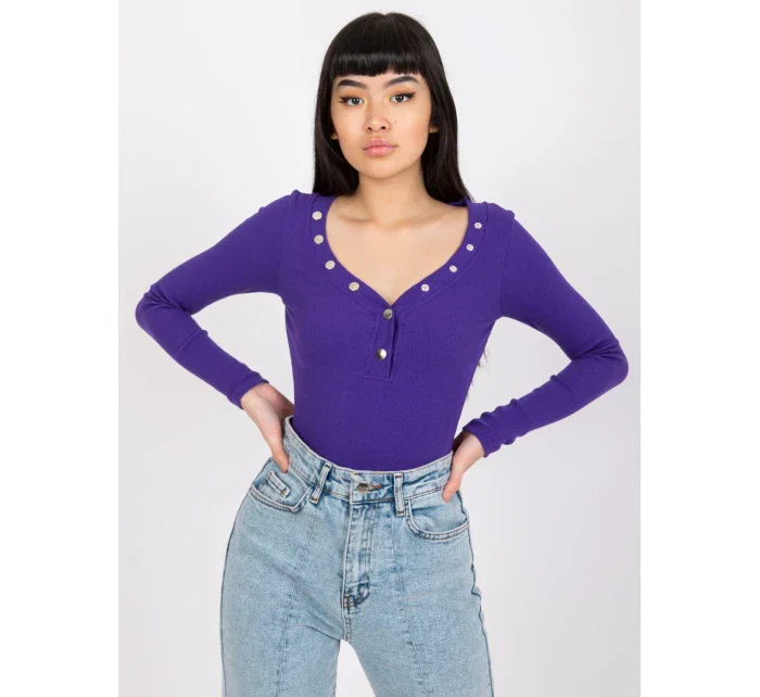 Halenka RV BZ 7439.18 tmavě fialová Halenka RV BZ 7439.18 tmavě fialová