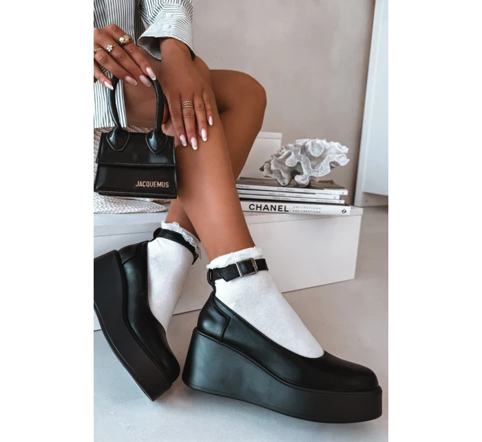 Boty na klínovém podpatku  model 224240 Step in style