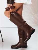 FashionStreet hnědé dámské boty ZY1329 FashionStreet hnědé dámské boty ZY1329