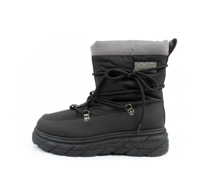 Lee Cooper dámská sportovní obuv zimní trekingová zateplená černá šedá dámské