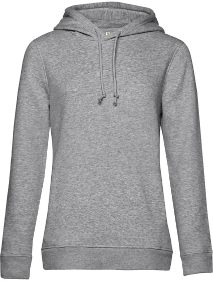 B&C Inspire Hooded /women_° Dámská mikina s kapucí 01.W34B heather grey B&C Inspire Hooded /women_° Dámská mikina s kapucí 01.W34B heather grey