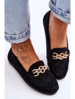 Dámské semišové mokasíny Černá model 21619608 - Boto Dámské semišové mokasíny Černá model 21619608 - Boto