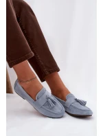 Dámské mokasíny s podrážkou a modré model 21919076 - Boto Dámské mokasíny s podrážkou a modré model 21919076 - Boto