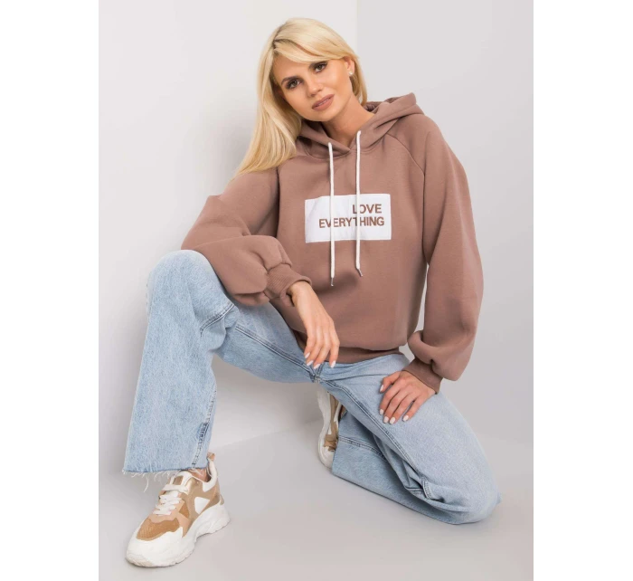 Mikina EM BL 651/2.41X hnědá