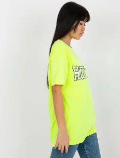 Dámské tričko EM TS 527 1.26X fluo žlutá - FPrice