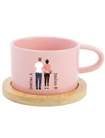 Personalizovaný keramický hrníček Makronka s párem Personalizovaný keramický hrníček Makronka s párem