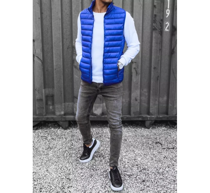 Pánská modrá vesta Dstreet model 21967410 - FashionStreet