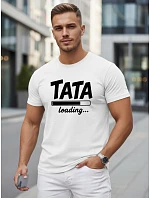 Koszulka męska z nadrukiem na bawełniana biała model 22217837 - FashionStreet Koszulka męska z nadrukiem na bawełniana biała model 22217837 - FashionStreet