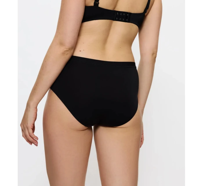 Dámské kalhotky Sense of Modal Midi - BLACK - černé 0004 - TRIUMPH Dámské kalhotky Sense of Modal Midi - BLACK - černé 0004 - TRIUMPH