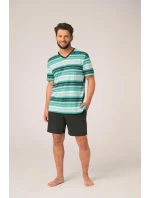 Pyžamo Key MNS 326 A26 kr/r M-2XL Pyžamo Key MNS 326 A26 kr/r M-2XL