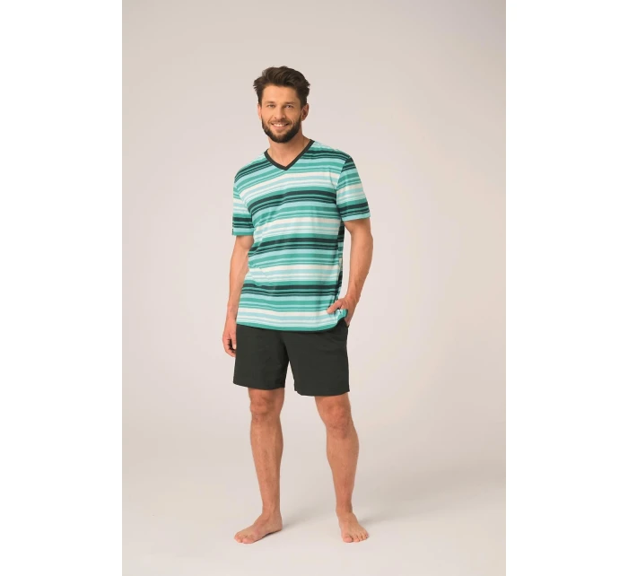 Pyžamo Key MNS 326 A26 kr/r M-2XL Pyžamo Key MNS 326 A26 kr/r M-2XL