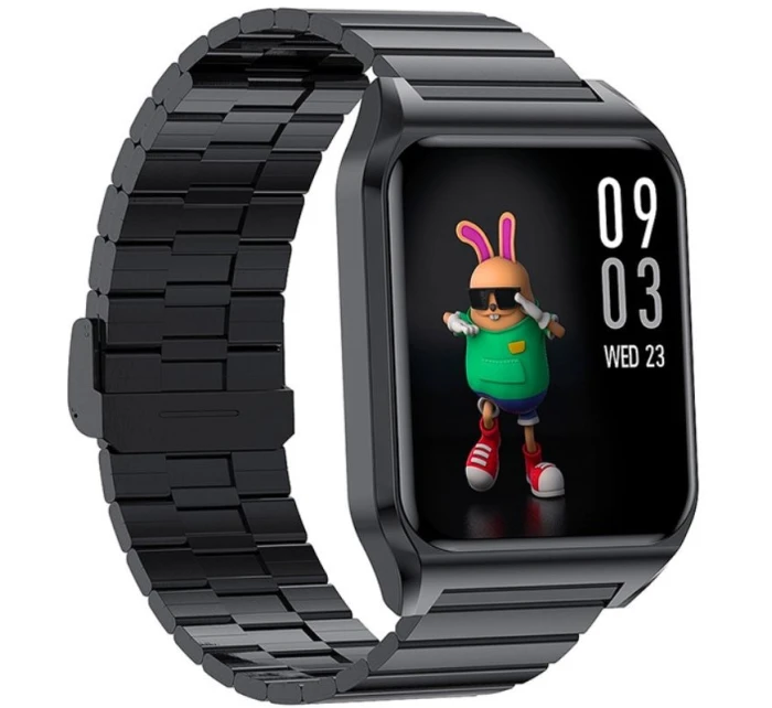 Chytré hodinky Rubicon RNCE89 Black SMARUB162 Chytré hodinky Rubicon RNCE89 Black SMARUB162