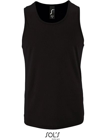 SOL'S Sporty TT Men Pánské sportovní tílko 25.2073 black SOL'S Sporty TT Men Pánské sportovní tílko 25.2073 black