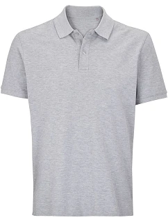 SOL'S Unisex piqué polo z těžké bavlny grey melange model 22432400