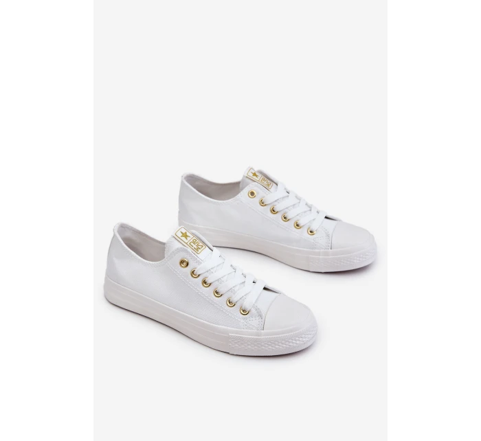 Dámské Klasické Tenisky Bílé a zlatá model 21607873 - EVENTO