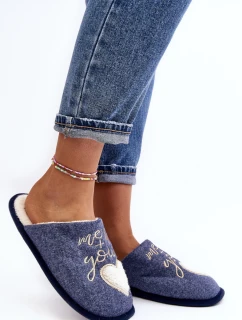 Dámské klasické pantofle s růžovou model 21641356 - Boto