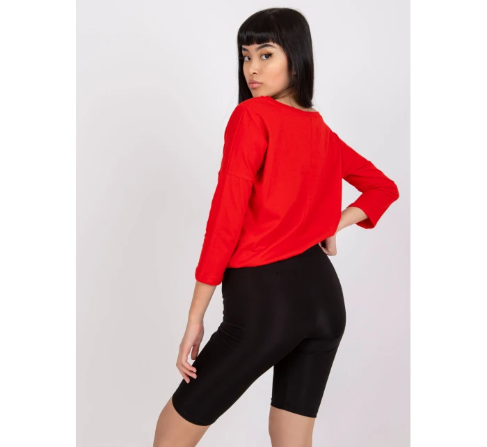 Bluzka RV BZ model 21736701 czerwony - FPrice Bluzka RV BZ model 21736701 czerwony - FPrice
