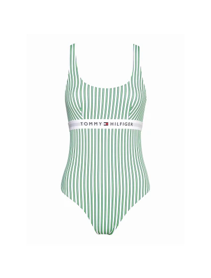 Dámské jednodílné plavky UW0UW04564-0K6 - Tommy Hilfiger