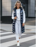 Dámská prošívaná vesta modrá Dstreet model 21970177 - FashionStreet