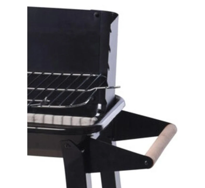 ZAHRADNÍ GRILOVACÍ KOLO 83x45,5x86,5 cm ČERNÉ