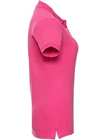 Russell Athletic 566F Dámské elastické piqué polo 10.566F fuchsia Russell Athletic 566F Dámské elastické piqué polo 10.566F fuchsia
