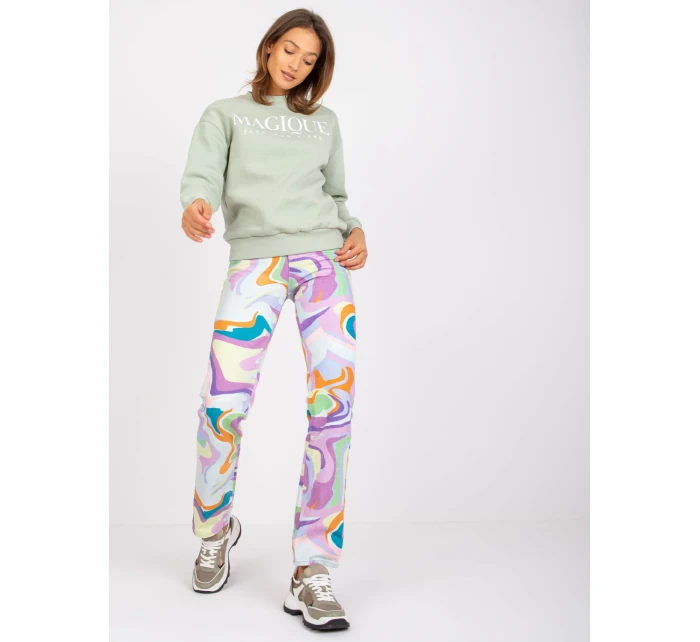 Mikina D10047O02417B pistácie