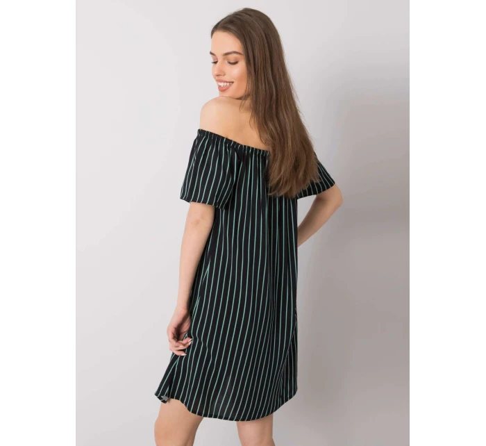 Šaty D73771M30145F černobílé